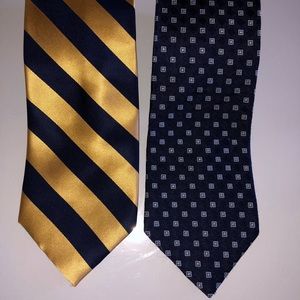 2x Tommy Hilfiger neck ties